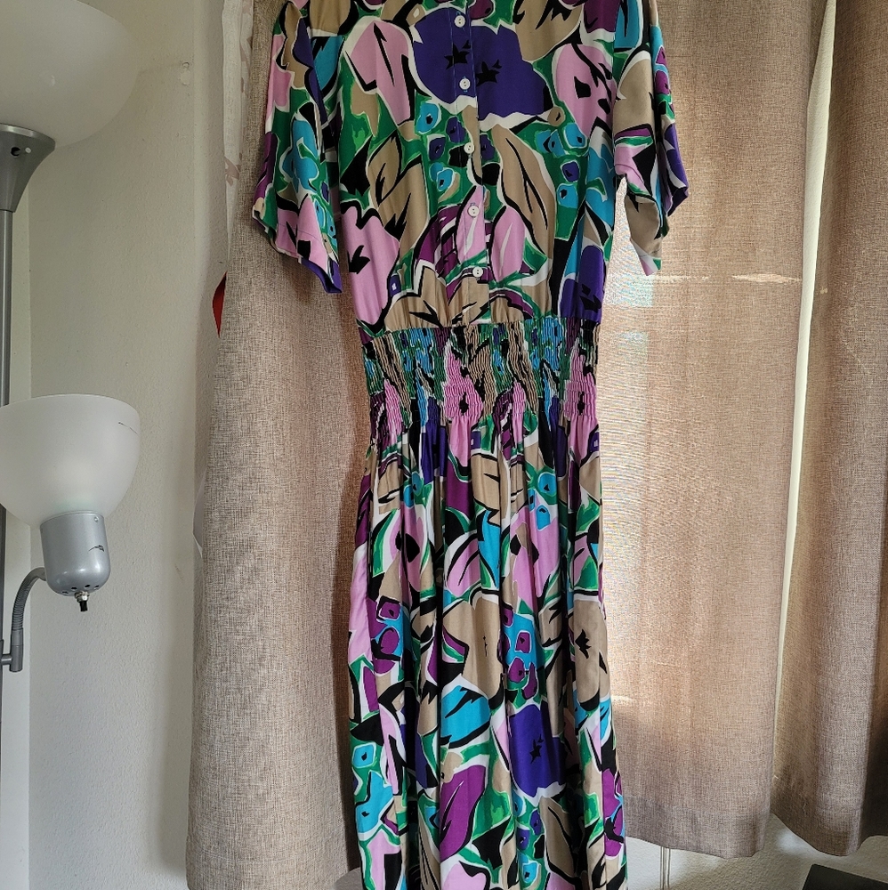 Malia Honolulu Vintage Midi Dress - Picture 5 of 5